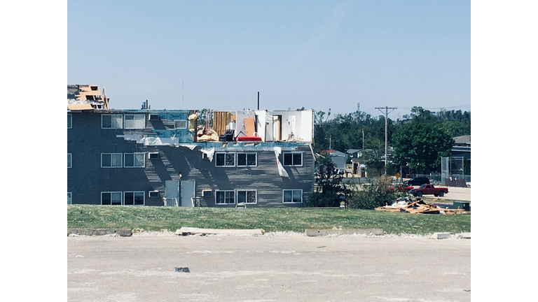 Marion Derecho storm damage photo by Wendy Wilde