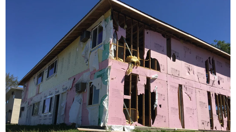 Cedar Rapids, Iowa Derecho storm destruction photo by Wendy Wilde