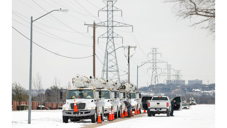 Winter Storm Uri Brings Ice And Snow Across Widespread Parts Of The Nation