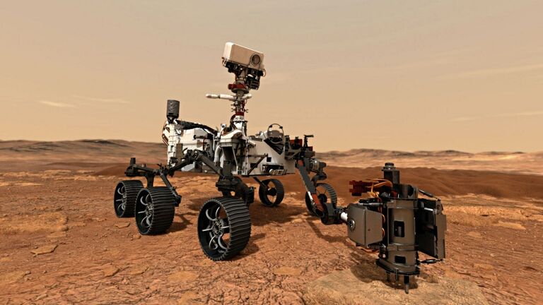 NASA Perseverance Rover Lands On Mars