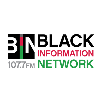 BIN 107.7 logo