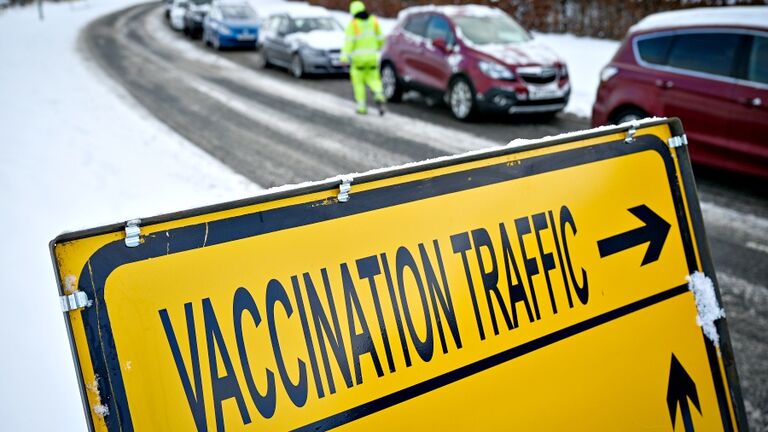 NHS Lothian Opens First Drive-in Vaccine Centre