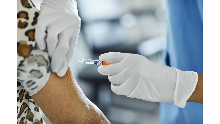 Spanish Hospital Administers Some Of The Country's First Covid-19 Vaccination Shots