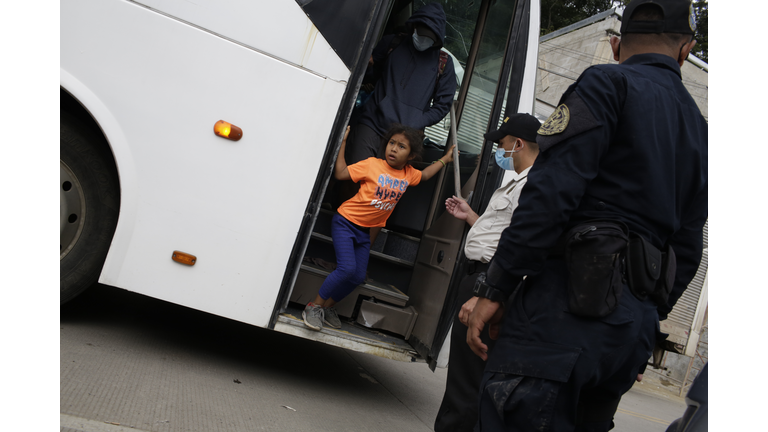 Migrant Caravan Detained in Guatemala On Its Journey To The U.S.