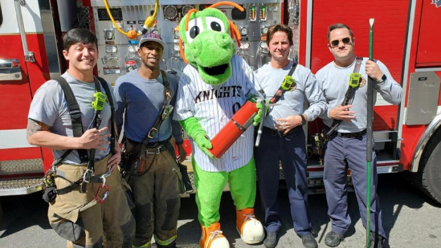 Homer The Dragon is going - Charlotte Knights