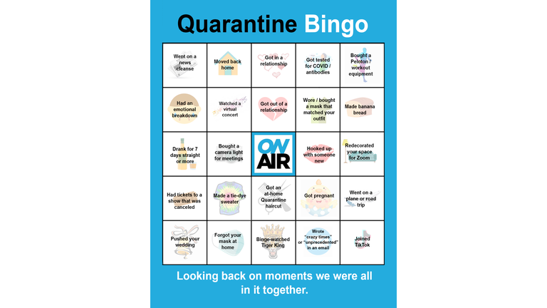 OAWRS Bingo Card 2