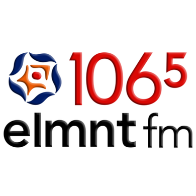 106.5 ELMNT FM logo
