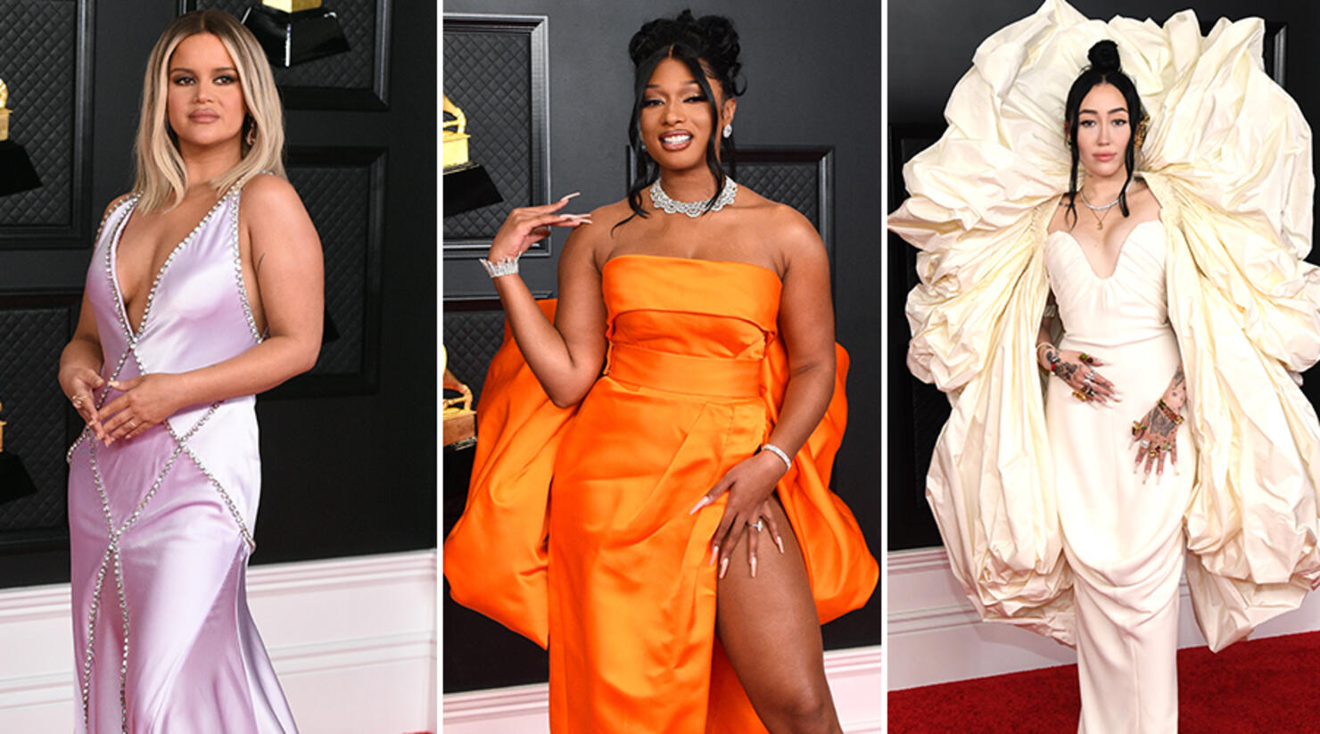 2021 Grammys red carpet: See what stars wore for music's biggest night -  ABC News