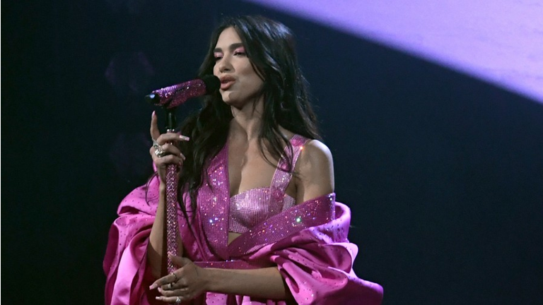 You Have to See Dua Lipa's Outfits During Her 2021 Grammys Performance