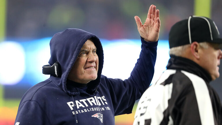 AFC Wild Card: Tennesee Titans Vs. New England Patriots At Gillette Stadium