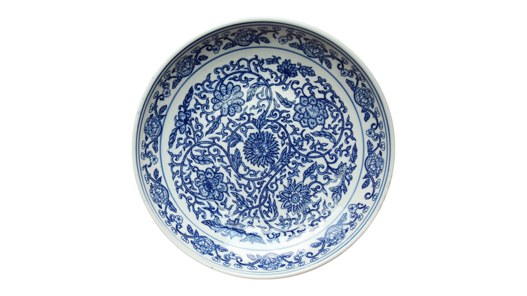 Indigo china ware