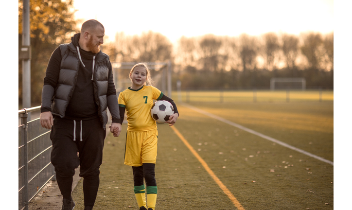 Soccer father sports chaperone