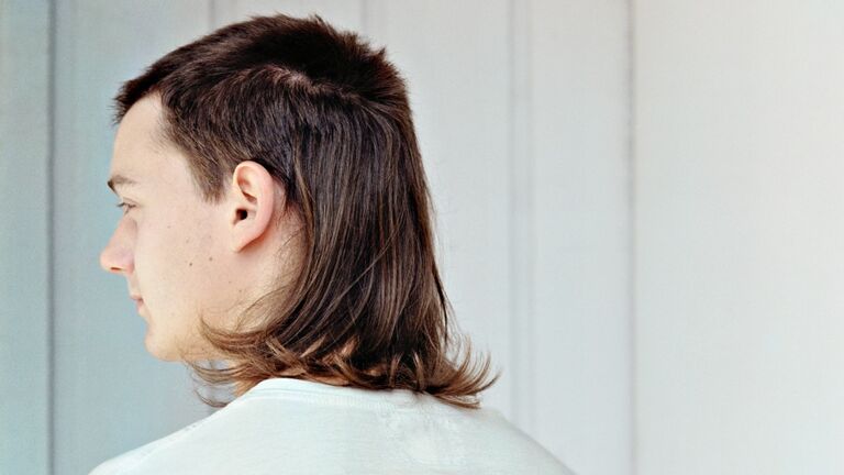 Young Man with Mullet