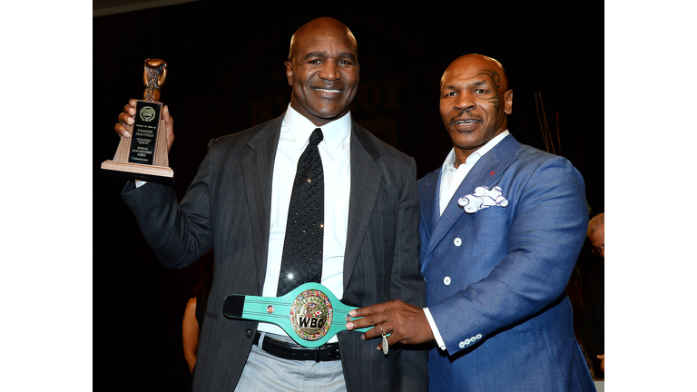 Evander Holyfield and Mike Tyson (Getty)