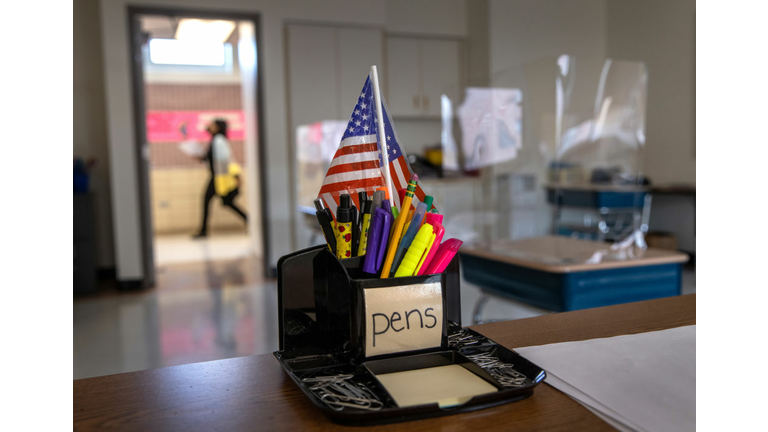 Students Return To Classrooms Full Time As Pandemic Restrictions Ease