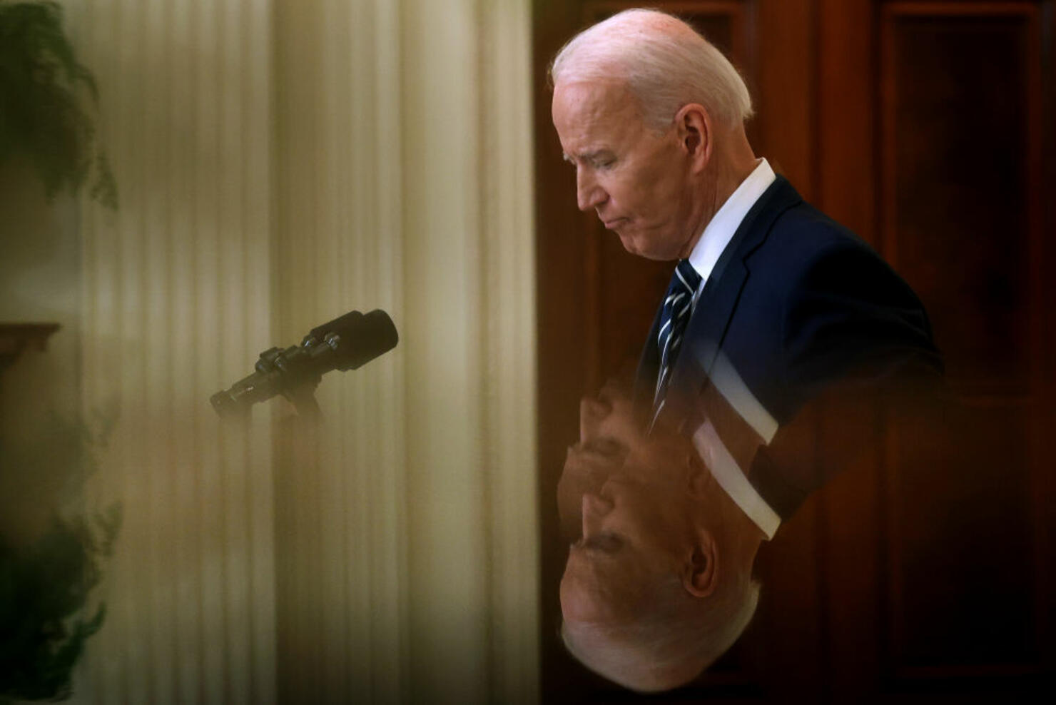 Joe Biden Holds First Press Conference As President