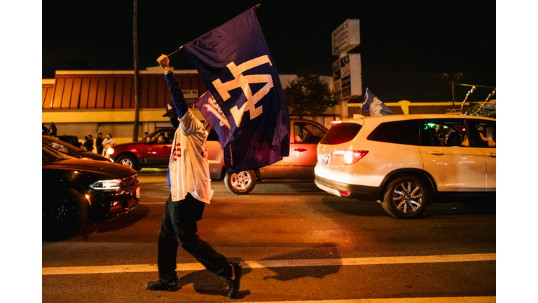 Dodgers Fans Celebrate First World Series Championship In 32 Years