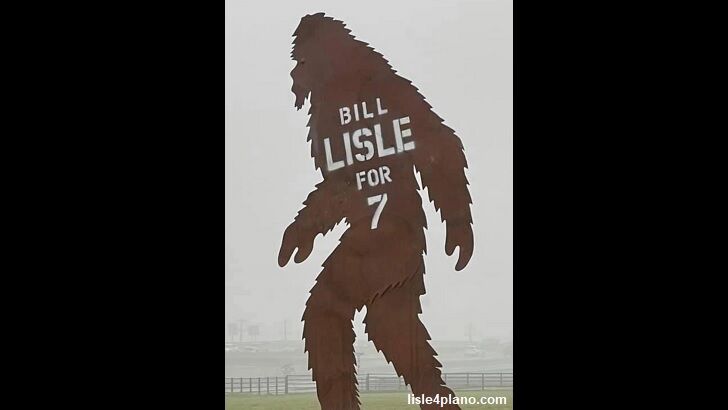City Council Candidate in Texas Enlists Sasquatch to Advertise Campaign