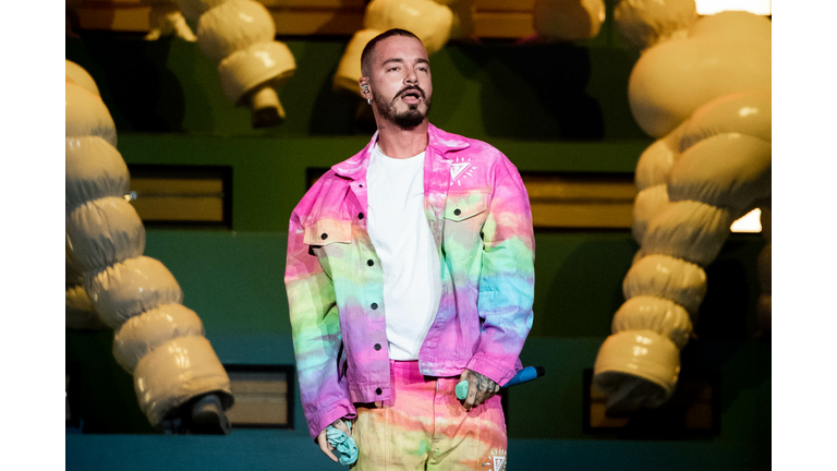 J Balvin Performs At Staples Center