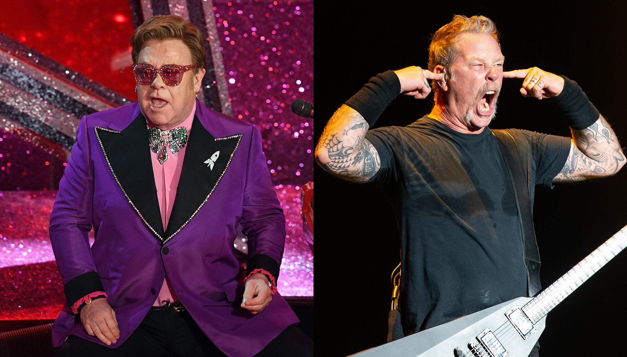 Elton John Says He Recorded With Metallica During Quarantine | IHeart