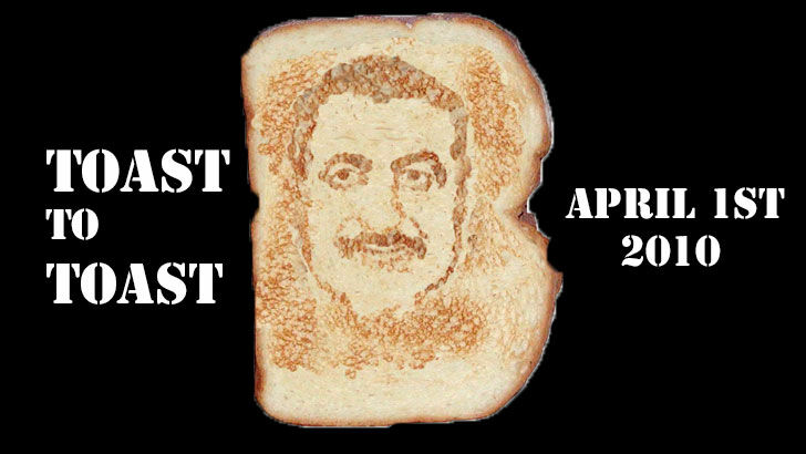 April Fool's Audio Flashback: 'Toast to Toast'