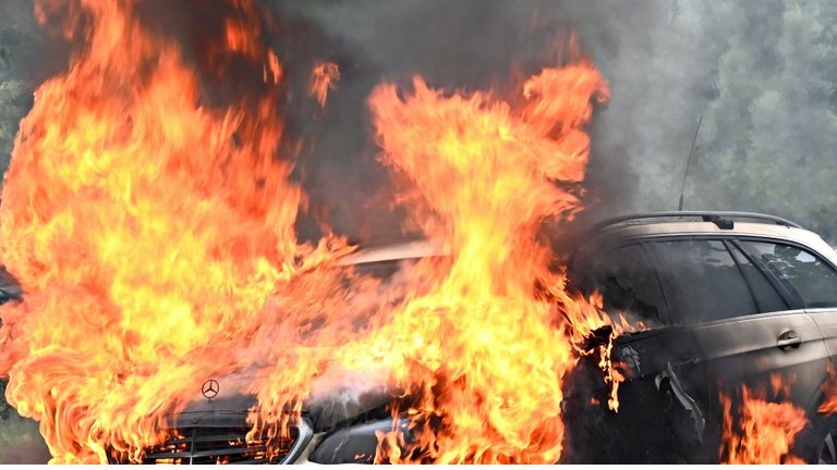 GERMANY-AUTO-FIRE