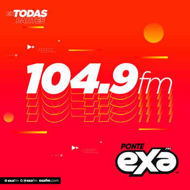 EXA 104.9 Ciudad de México logo