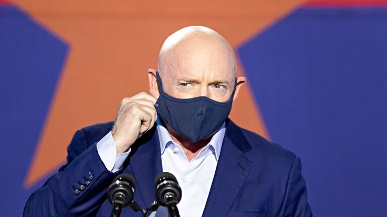 Democratic Senate Candidate Mark Kelly Holds Election Night Event In Tucson