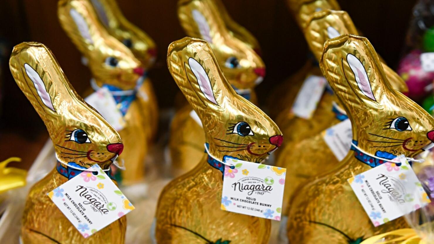 Easter Candy At Candy Shop In Pennsylvania