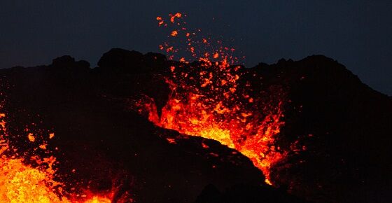 Fagradalsfjall Volcano in Iceland
