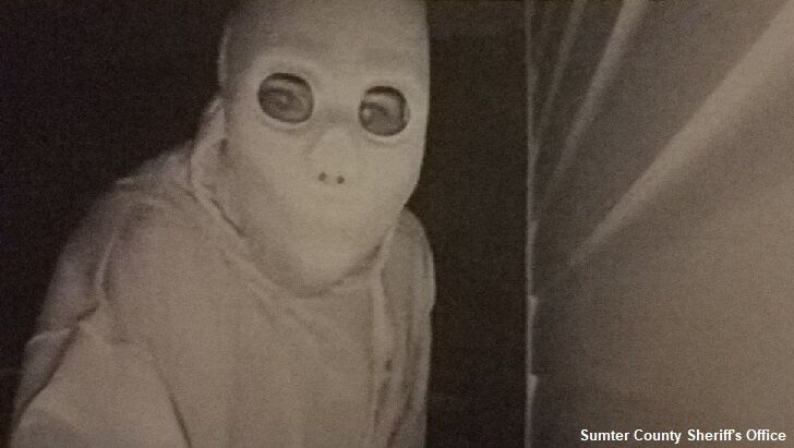 Eerie Masked Man Gives South Carolina Neighborhood the Creeps