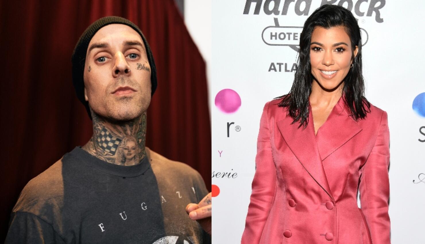 Travis Barker Gets Kourtney Kardashian S Name Tattooed Over His Heart Iheartradio