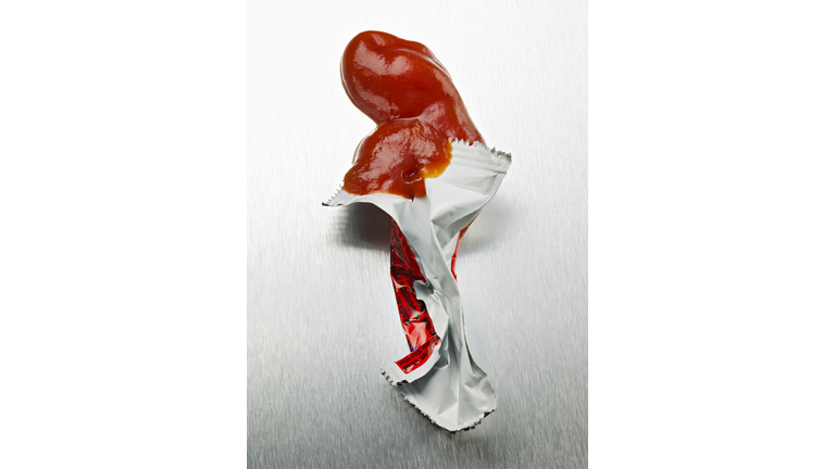 Open Ketchup Packet