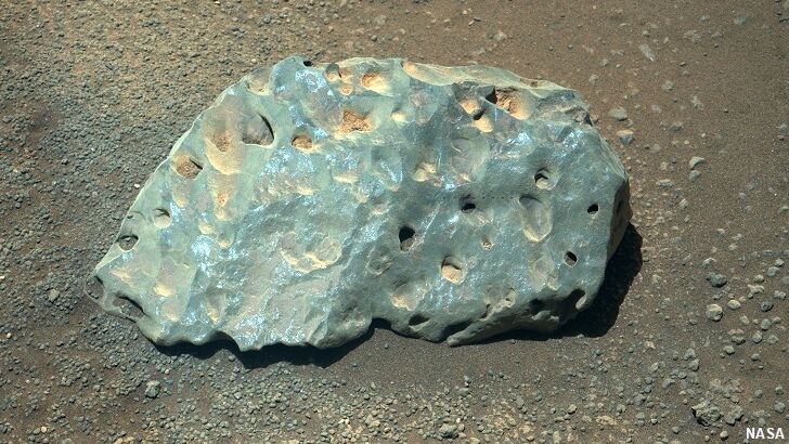 Odd Rock Spotted on Mars