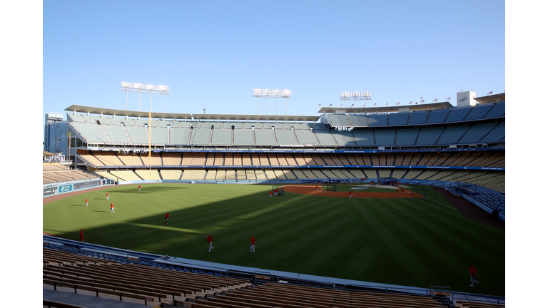 Los Angeles Angels v Los Angeles Dodgers