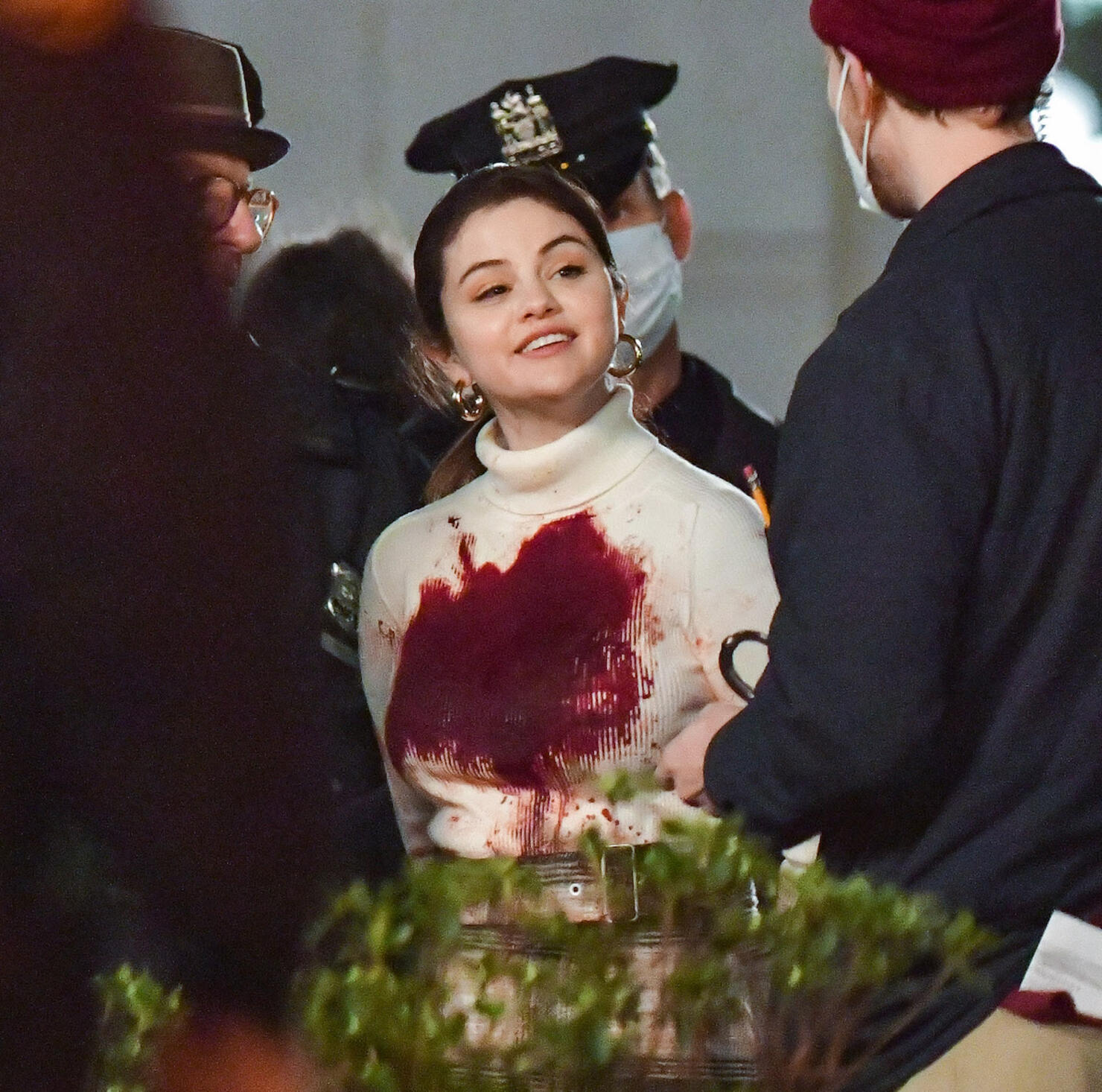 Selena Gomez Appears Distressed, Bloodstained In Gory Scene For TV Series.