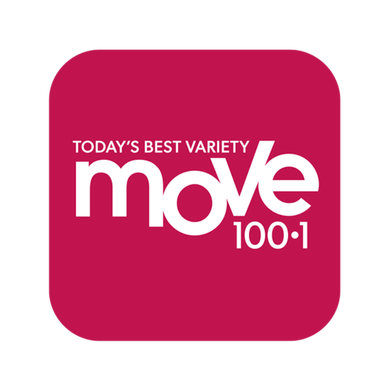 Move 100.1 logo