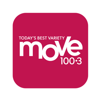 Move 100.3 logo