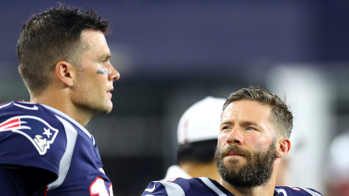 Julian Edelman roasted Wes Welker about Super Bowl drop after