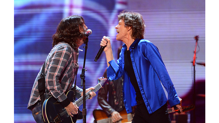 The Rolling Stones Perform With Dave Grohl In Anaheim