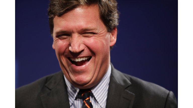 Fox News Host Tucker Carlson Appears At National Review Ideas Summit