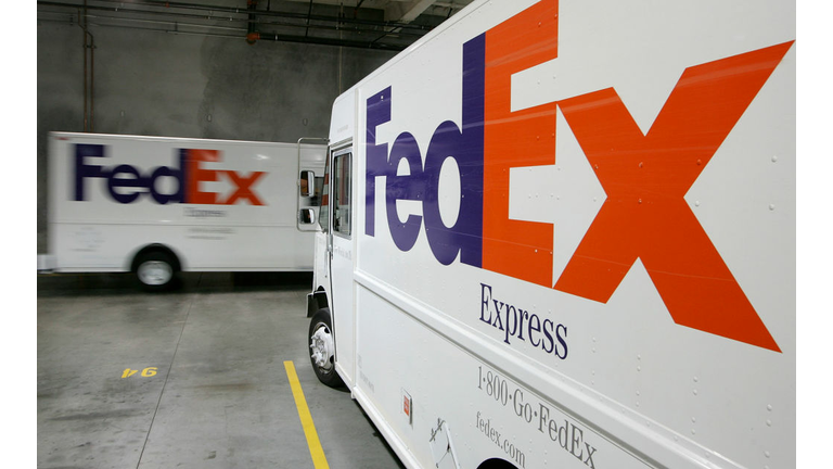 FedEx Delivers Packages As Holiday Shopping Season Continues