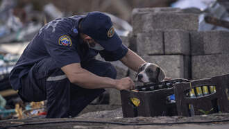 Louisiana Fire Dept. Raises Funds For 'FIDO Bags' To Save Pets During Fires