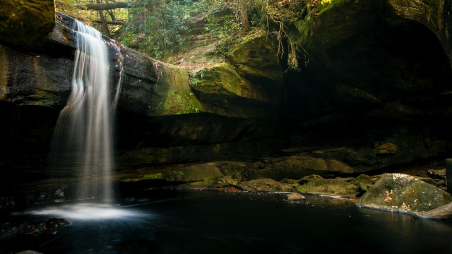Dog Slaughter Falls with Stone Cove