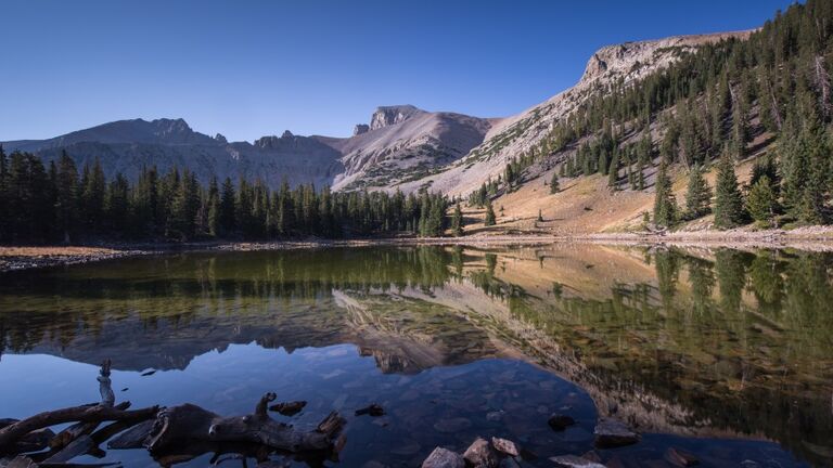 Scenic view of Stella Lake in Great Basin National Park