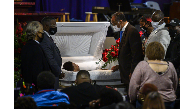Public Viewing Held For Daunte Wright In Minneapolis