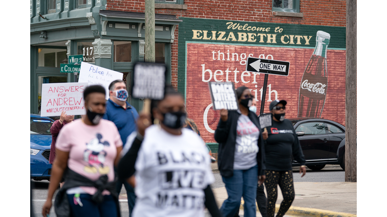 Community Protests In Elizabeth City, North Carolina Over Police Killing of Andrew Brown Jr.