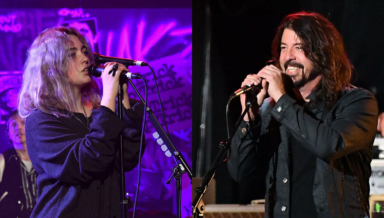 Dave Grohl & His Daughter Violet Make Live Debut Of 'Nausea' Collab ...