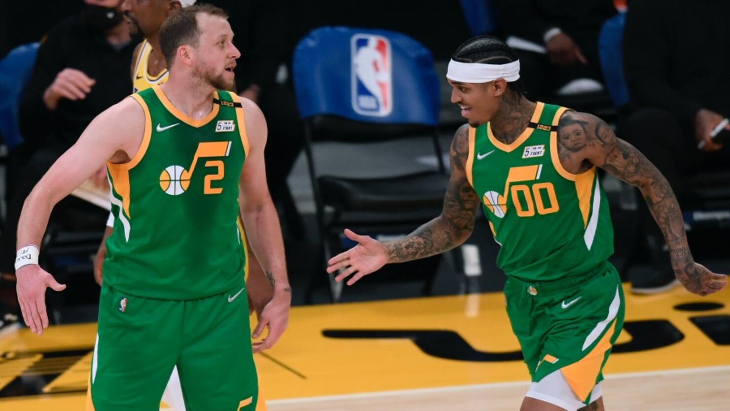 Utah Jazz v Los Angeles Lakers