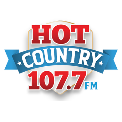 Hot Country 107.7 logo